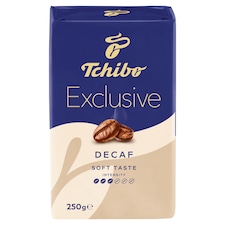 Tchibo Exclusive Decaf koffeinmentes őrölt, pörkölt kávé 250 g
