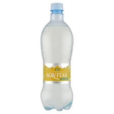 Aqvital citrom & lime ízű természetes ásványvíz alapú enyhén szénsavas üdítőital 0,75 l