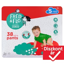 Fred & Flo bugyipelenka Junior 5 11-18 kg 38 pcs