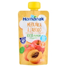 Hamánek alma sárgabarackkal bébiétel 4 hónapos kortól 100 g
