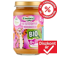 Univer bio sütőtökpüré marhahússal bébiétel, 6 hónapos kortól 163 g