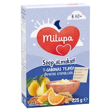 Milupa Szép álmokat! zamatos gyümölcsös 7-gabonás tejpép 8 hó+ 225 g