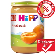 HiPP bio sárgabarack bébidesszert 4 hónapos kortól 190 g
