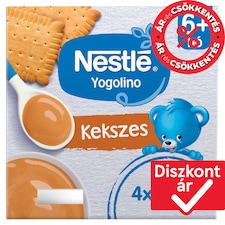 Nestlé Yogolino kekszes babapuding 6-36 hónapos korig 4 x 100 g (400 g)