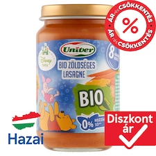 Univer Disney Baby bio zöldséges lasagne bébiétel 8 hónapos kortól 163 g