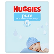 Huggies Pure babatörlőkendő 4 x 56 db