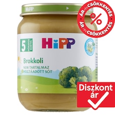 HiPP BIO brokkoli 5 hónapos kortól 125 g