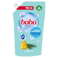 Baba eukaliptusz illat folyékony krémszappan antibakteriális összetevővel 750 ml