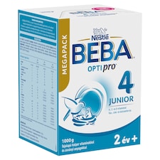 Beba Optipro 4 Junior tejalapú italpor vitaminokkal és ásványi anyagokkal 2 év+ 2 x 500 g (1000 g)
