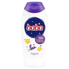 Baba levendula és vanília illat nyugtató élmény tusfürdő 400 ml