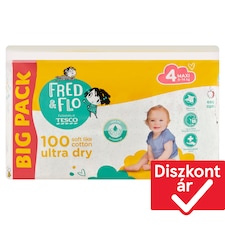 Fred & Flo 4 Maxi 8-14 kg pelenka 100 db