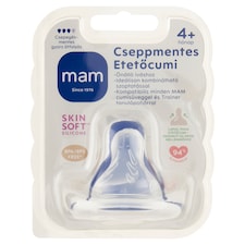 MAM csepegésmentes etetőcumi 4+ hónap