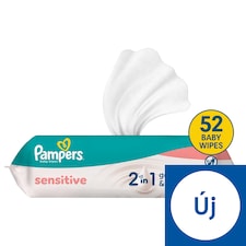 Pampers Fresh Clean Baby Nedves Törlőkendő, 4 Csomag x 52 Törlőkendő db Baba Nedves Törlőkendő