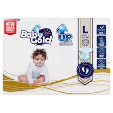 Baby Gold uniszex csecsemőpelenka méret: 4, 9-13 kg 40 db
