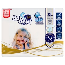 Baby Gold Junior uniszex csecsemőpelenka méret: 5, 12-25 kg 38 db