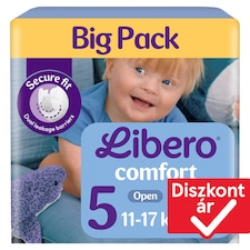 Libero Comfort Big Pack pelenka, méret: 5, 11-17 kg, 48 db
