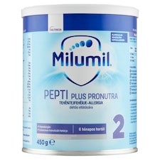 Milumil Pepti Plus 2 Pronutra speciális gyógyászati célra szánt élelmiszer 6 hónapos kortól 450 g