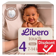 Libero Touch pelenka, méret: 4, 7-14 kg, 36 db