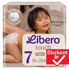 Libero Touch pelenka, méret: 7, 16-26 kg, 25 db