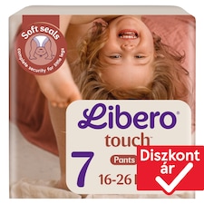 Libero Touch bugyipelenka, méret: 7, 16-26 kg, 22 db
