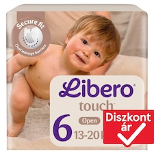 Libero Touch pelenka, méret: 6, 13-20 kg, 27 db