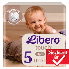 Libero Touch pelenka, méret: 5, 11-17 kg, 30 db