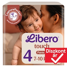 Libero Touch bugyipelenka, méret: 4, 7-10 kg, 29 db
