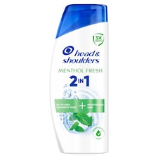 Head & Shoulders Menthol Fresh 2in1 korpásodás elleni sampon 400ml. Frissítő mentolillat
