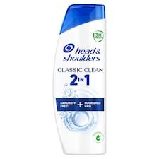 Head & Shoulders Classic Clean 2az1-ben korpásodás elleni sampon 400ml. Friss tiszta Illat