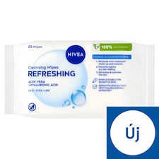 NIVEA frissítő arctisztító kendő 25 db