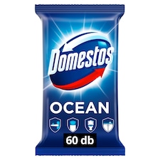 Domestos Ocean Fresh fertőtlenítő törlőkendő 60 db
