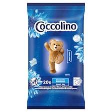 Coccolino Fresh Sky nedves kendő szárítógéphez 20 db