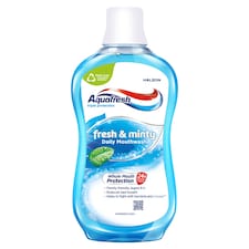 Aquafresh Fresh & Minty alkoholmentes fluoridos szájvíz 500 ml