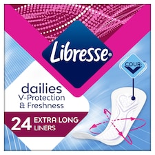 Libresse Dailies Fresh Extra Long tisztasági betét 24 db