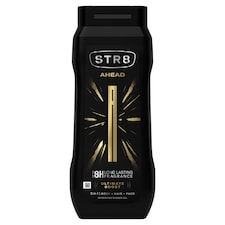 STR8 Ahead 3 az 1-ben frissítő tusfürdő 400 ml