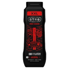 STR8 Red Code 3 az 1-ben frissítő tusfürdő 750 ml