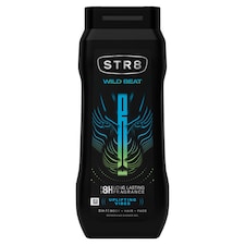 STR8 Wild Beat 3 az 1-ben frissítő tusfürdő 400 ml