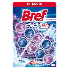 Bref Power Active Lavender WC frissítő 2 x 50 g
