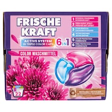 Frische Kraft 6 az 1-ben mosókapszulák 22 mosás 374 g