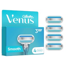 Gillette Venus  Smooth Női Borotvabetét, 4 Borotvabetét