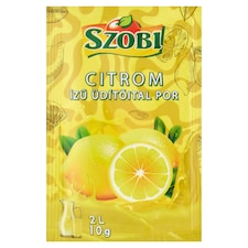 Szobi citrom ízű üdítőital por 10 g