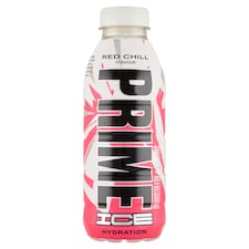 Prime Ice Hydration Red Chill cseresznye-, narancs- és ananászízű szénsavmentes üdítőital 500 ml