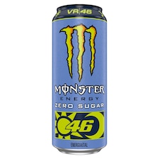 Monster Energy Valentino Rossi Zero Sugar szénsavas citrusfélék ízű energiaital 500 ml