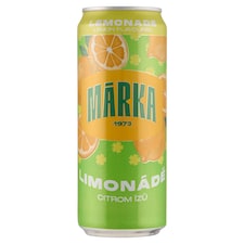 Márka Limonádé citrom ízű szénsavas üdítőital cukorral 0,33 l