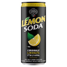 Fonti Di Crodo Lemon Soda szénsavas citrom üdítőital 33 cl