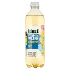 Hohes C Vitamin Water Electrolytes citrom lime ízű gyümölcstartalmú szénsavas üdítőital 0,5 l