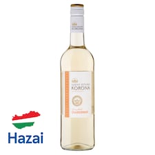 Szent István Korona Dunántúli Chardonnay száraz fehérbor 12% 0,75 l