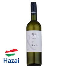 kislaki Balatonboglári Irsai Olivér & Társai száraz fehérbor 11,5% 0,75 l
