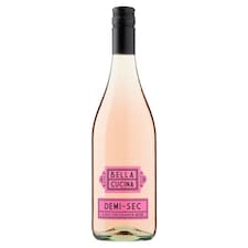 Bella Cucina Demi-Sec félszáraz rozé gyöngyözőbor 750 ml