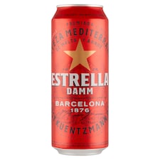 Estrella Damm spanyol világos sör 4,6% 0,5 l